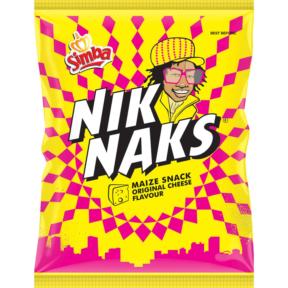 Nik naks maize snack 135g